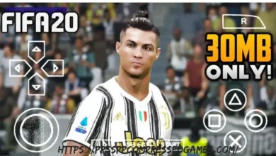 30 mb FIFA 20 PPSSPP ISO Highly Compressed