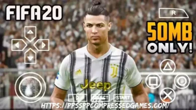 50 mb FIFA 20 PPSSPP ISO Highly Compressed