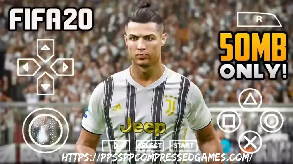 50 mb FIFA 20 PPSSPP ISO Highly Compressed