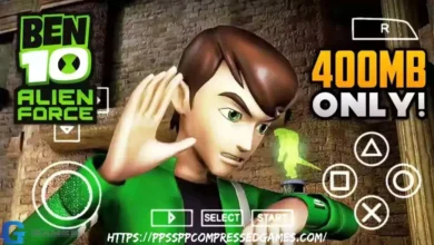 Ben 10 Ultimate Alien Cosmic Destruction PPSSPP ISO Highly Compressed Free Download