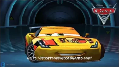 Cars 2 PPSSPP ISO Highly Compressed