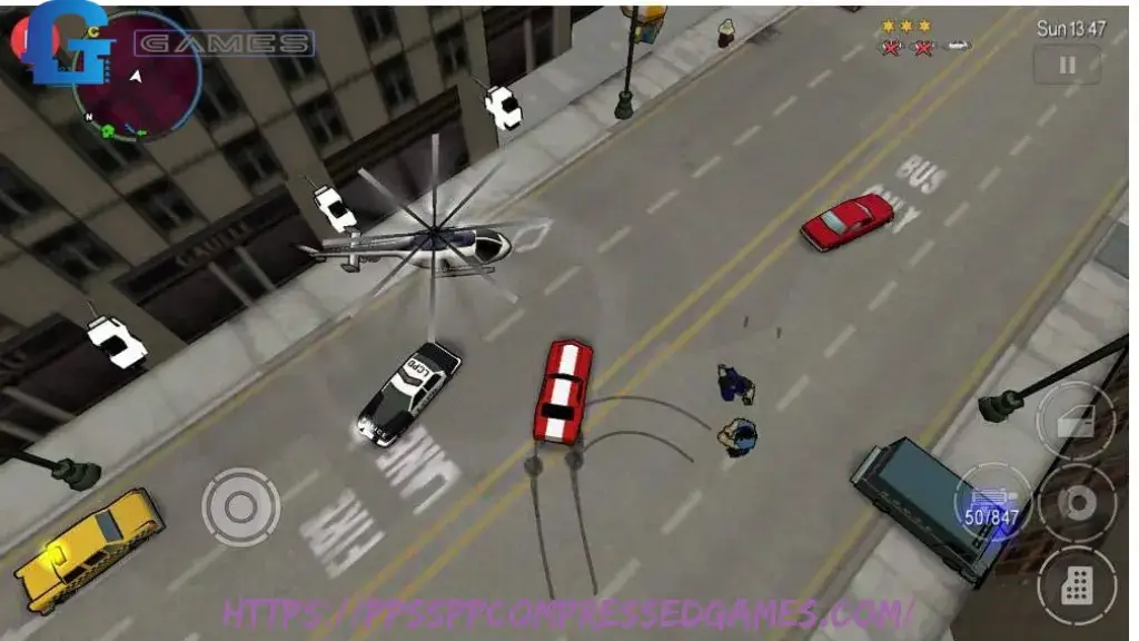 GTA Chinatown Wars PPSSPP ISO Highly Compressed free download