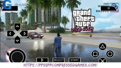 GTA Vice City Stories PPSSPP ISO Highly Compressed