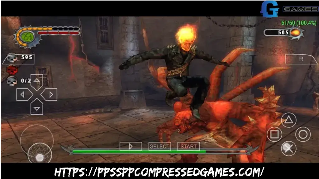 Ghost Rider PPSSPP ISO Highly Compressed Free Download