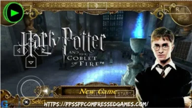 Harry Potter and the Goblet of Fire PPSSPP ISO Highly Compressed