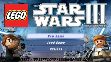 LEGO Star Wars III Highly Compressed PSP ISO