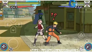 Naruto Shippuden Ultimate Ninja Impact PPSSPP ISO Highly Compressed Free Download