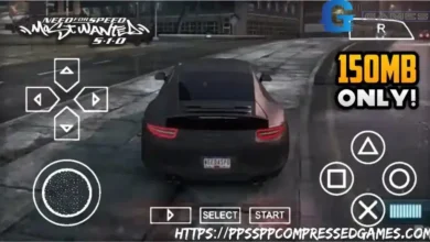 Need for Speed Most Wanted PPSSPP ISO Highly Compressed