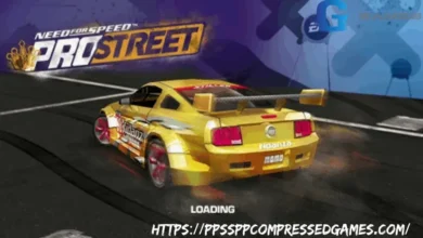 Need for Speed ProStreet PPSSPP ISO