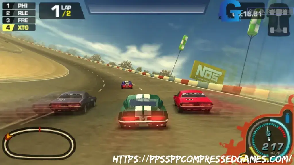 Need for Speed ProStreet PPSSPP ISO Free Download