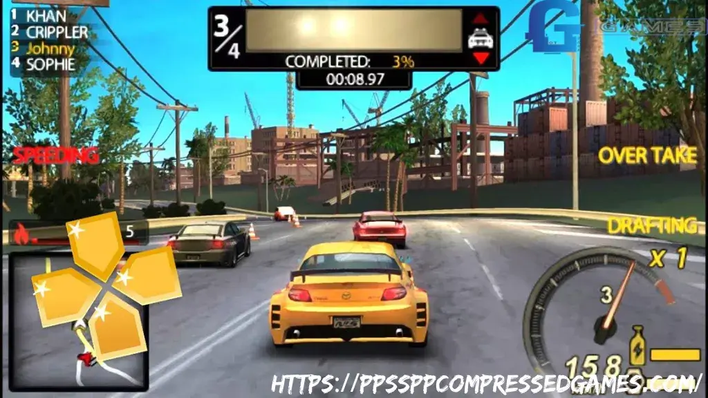 Need for Speed Undercover PPSSPP ISO