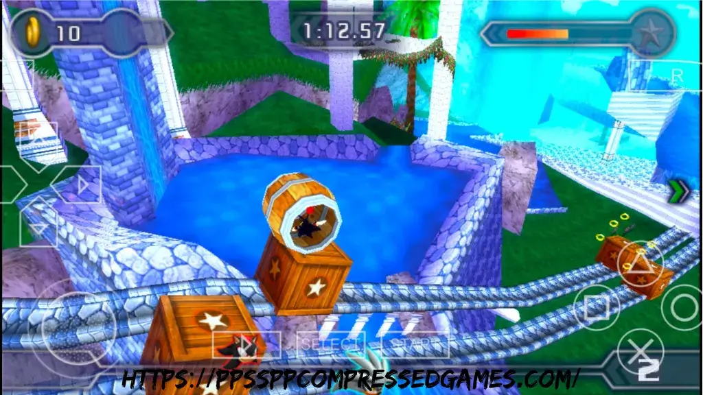 Sonic Rivals Highly Compressed PSP ISO free download