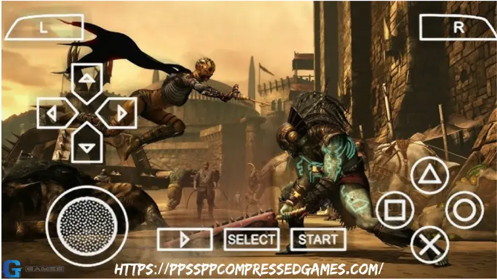 Soulcalibur Broken Destiny PPSSPP ISO Highly Compressed Free download