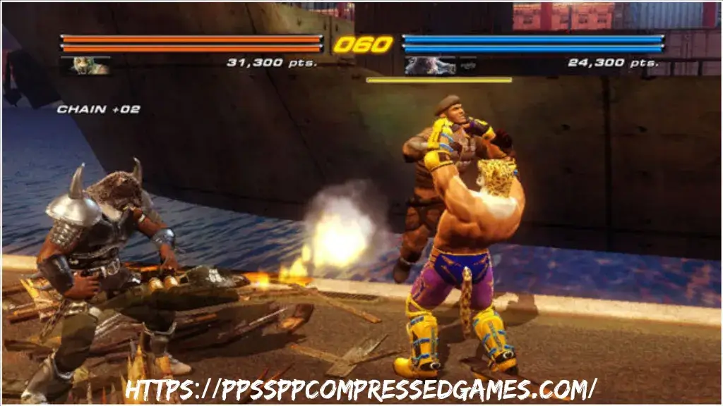 Tekken 6 PPSSPP ISO Highly Compressed Free Download