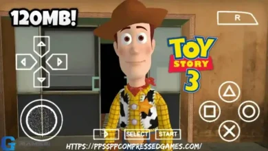 Toy Story 3 PPSSPP ISO Highly Compressed