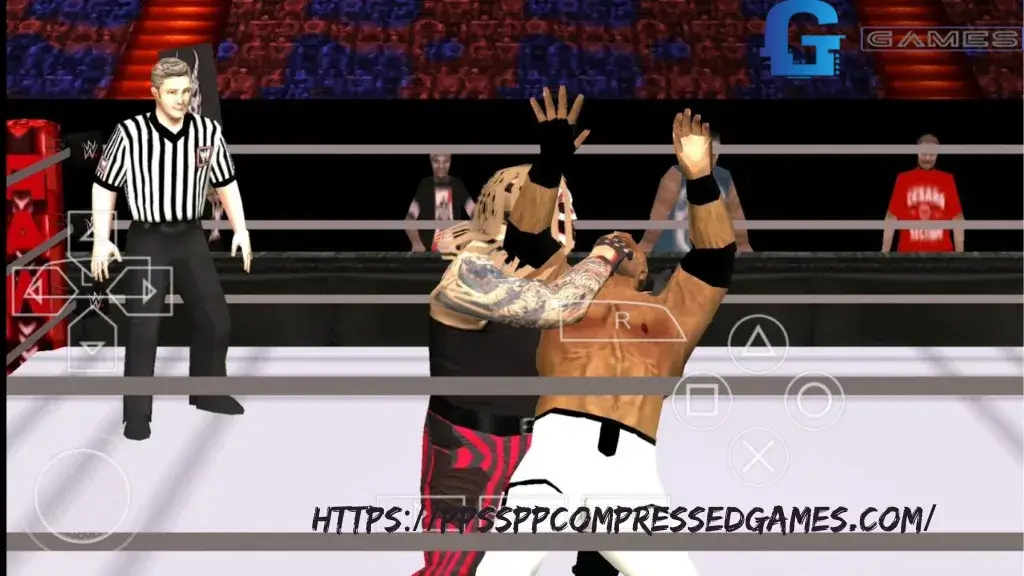 WWE 2K22 PPSSPP ISO Highly Compressed